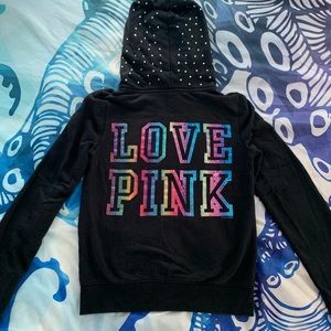 Victoria’s Secret Bling Zip-up Hoodie